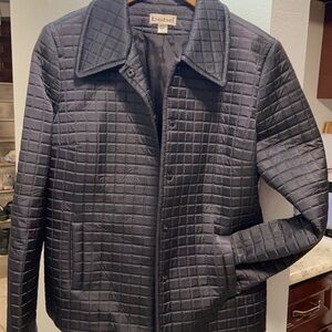 Bebe Black insulated Quilted Jacket